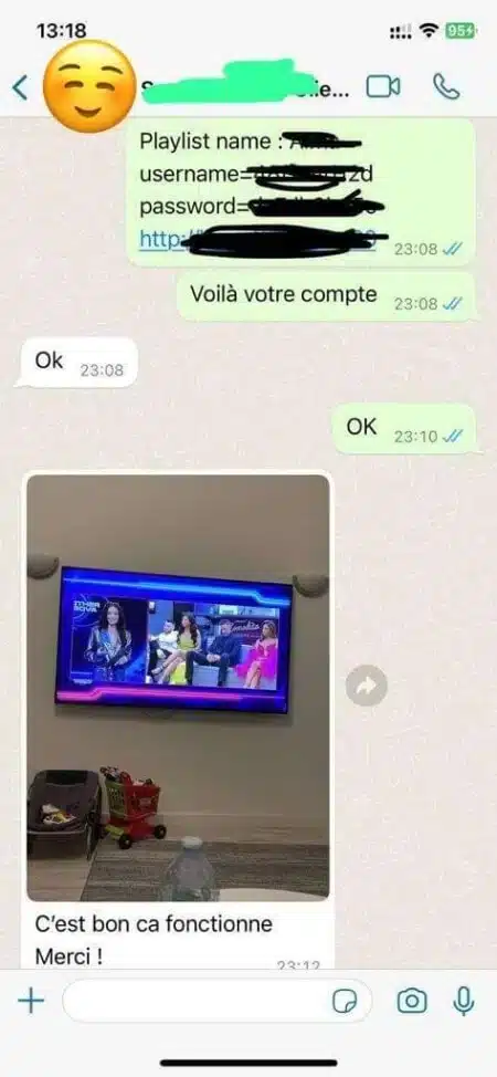 Italy IPTV customer feedback — Global IPTV Net positive review